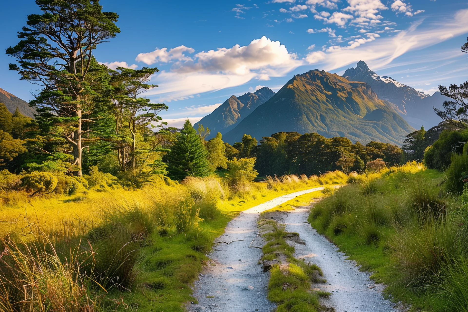 A scenic journey path.